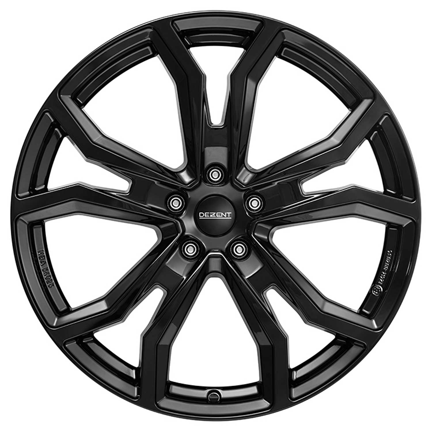 DEZENT TV black 7.5x19 ET53 5x112 19