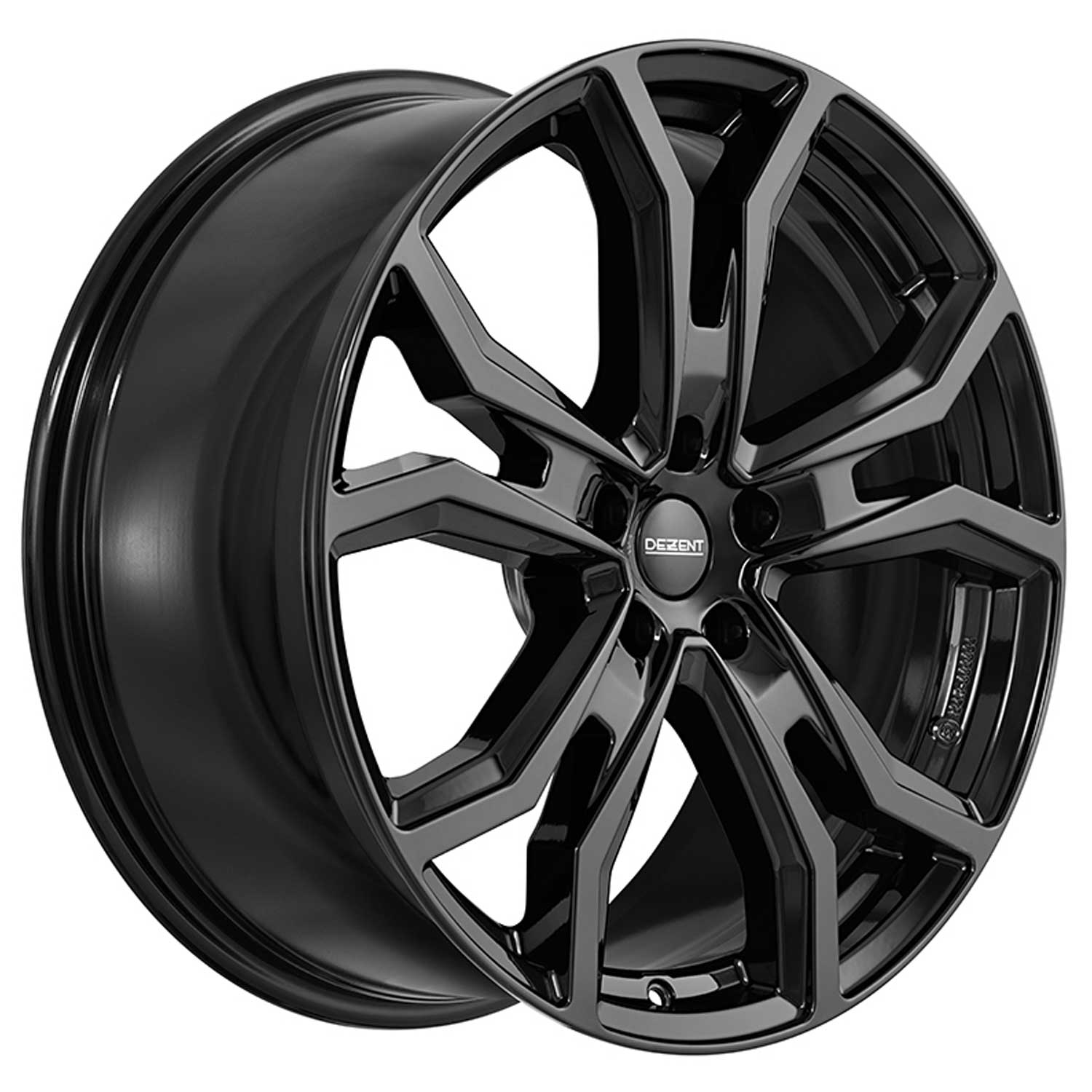 DEZENT TV black 7.5x19 ET53 5x112 19