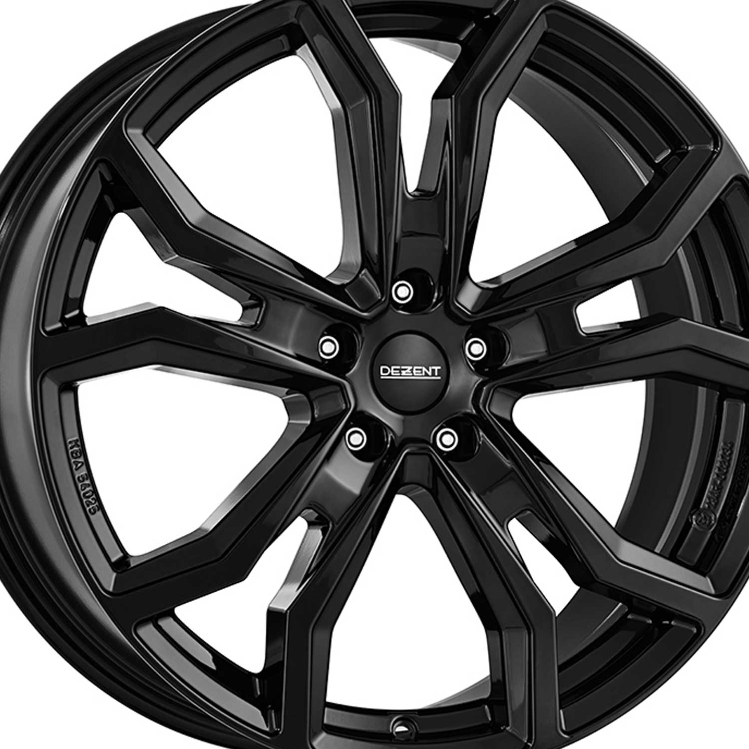 DEZENT TV black 7.5x19 ET53 5x112 19