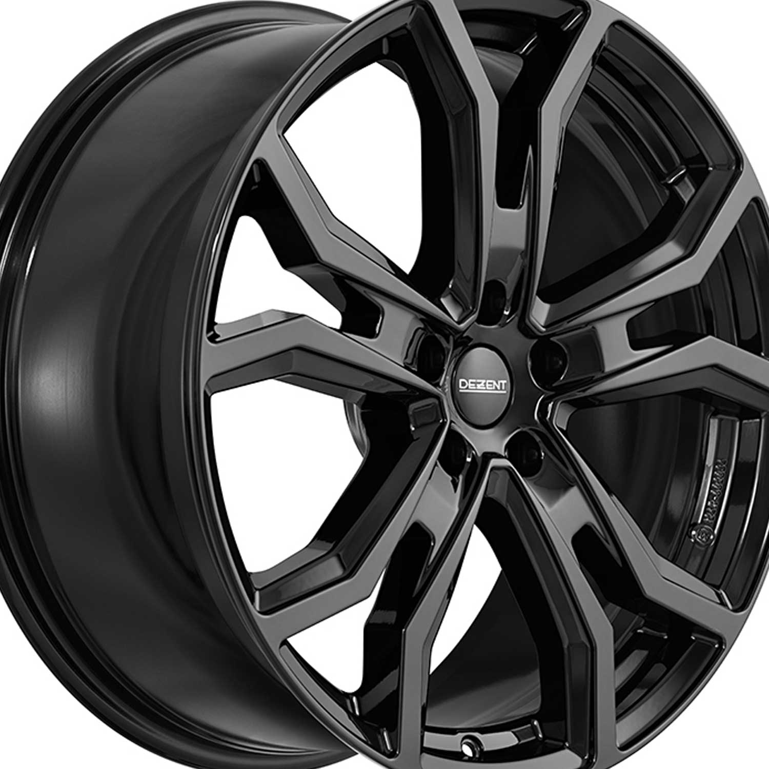 DEZENT TV black 7.5x19 ET53 5x112 19