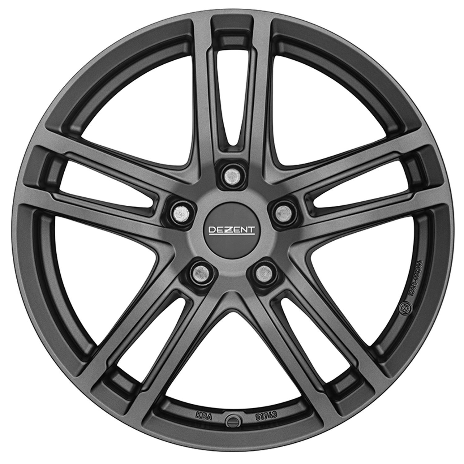 DEZENT TZ-c graphite 7.5x17 ET27 5x112 17