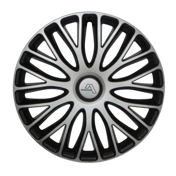 ALCAR Колесные колпаки 17 " Milano silver dark QALWCMI17BI