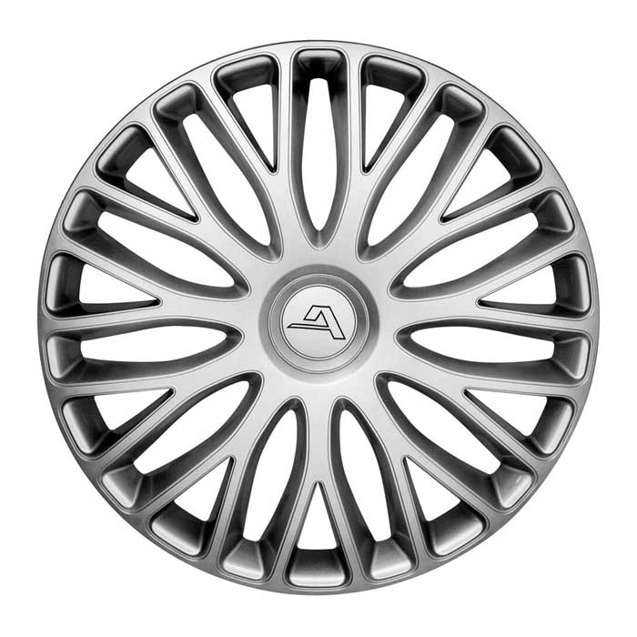 ALCAR Колесные колпаки 17 " Milano silver QALWCMI17SI