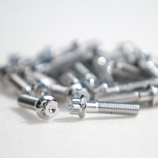 Rimscrew M7x32mm Steel chrome 12,9mm